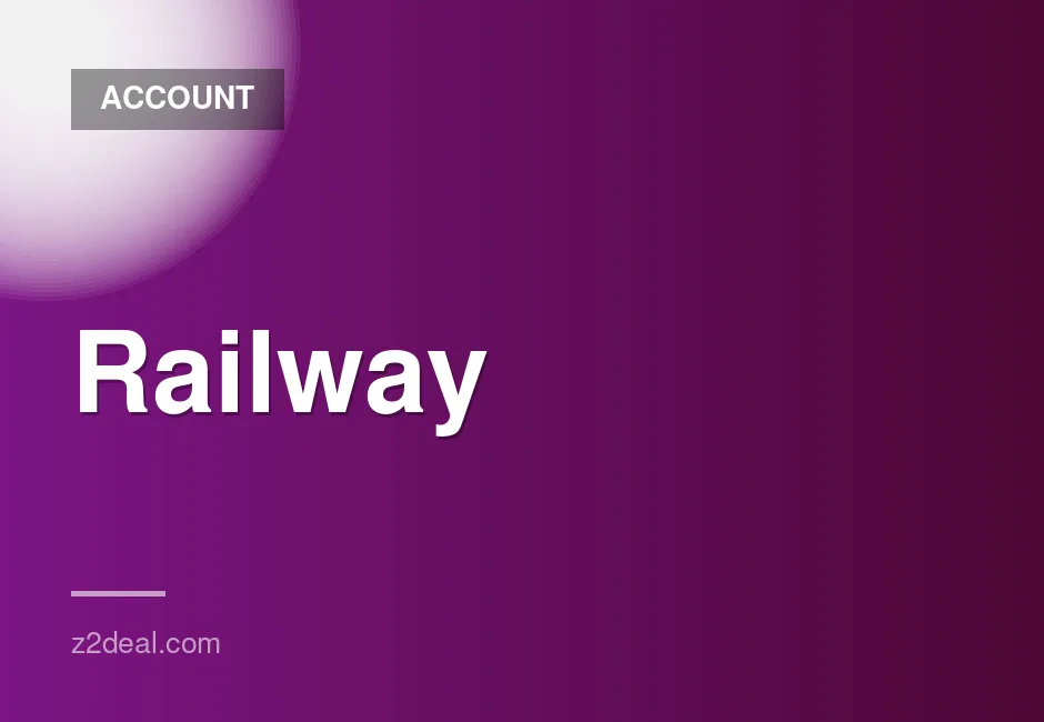 Railway Pro Plan 12-Month Subscription with Warranty for Private Account