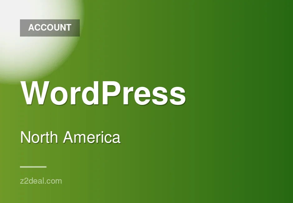 WordPress account for agent registration in the USA
