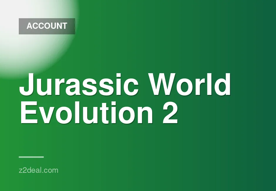 Jurassic World Evolution 2 Full Access Steam Account with Warranty and Two Gifts