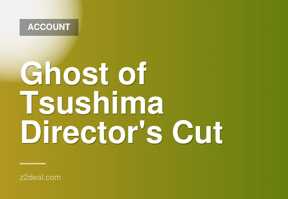 Ghost of Tsushima Director's Cut Steam Account Global Access