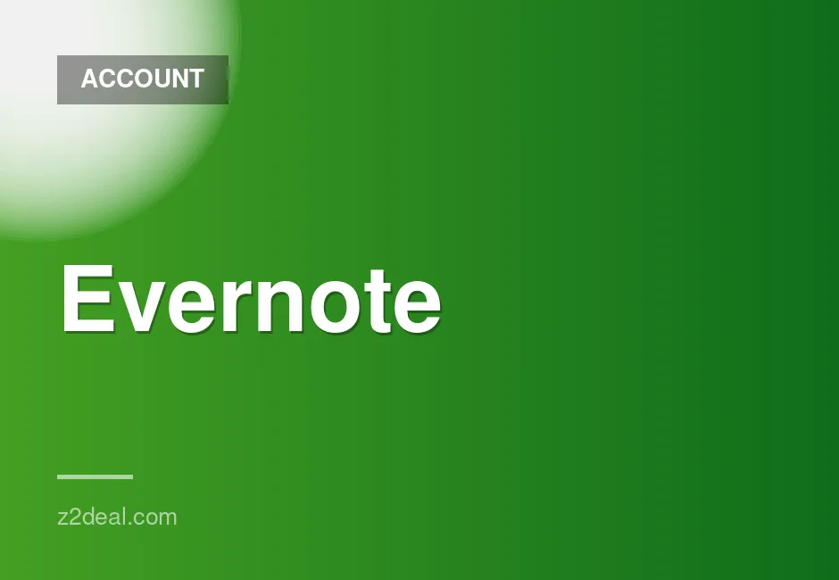 Evernote Private Account Starter Plan for 3 Months - Global Access