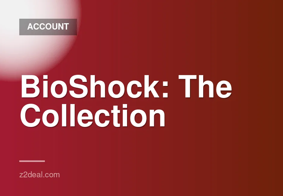 BioShock: The Collection Epic Games Account with Full Access and Mail Change