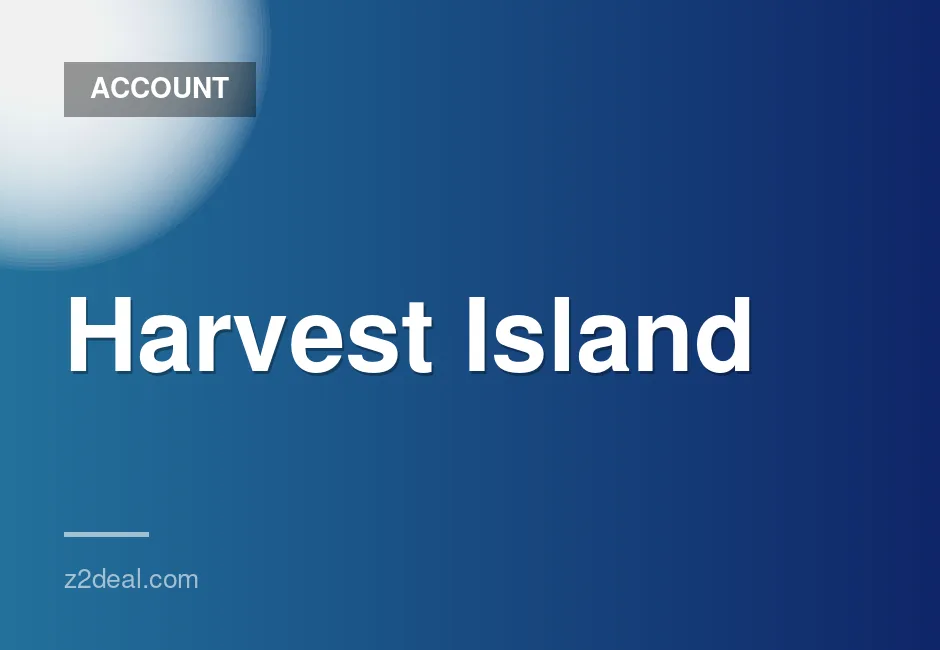 New Steam Account for Harvest Island - Unplayed, Data Changeable, Quick Delivery
