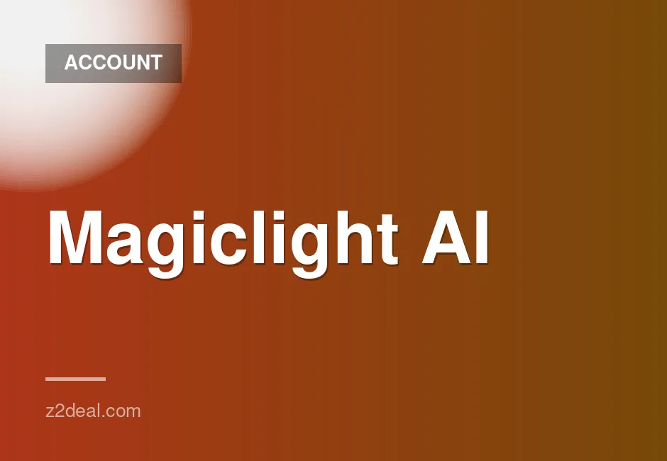 Magiclight AI 1 Month Plan with 7000 Credits and Warranty - $15 Auto Delivery