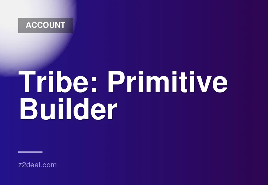 New Steam Account for Primitive Builder - 0 Hours Played, Data Changeable, Quick Delivery