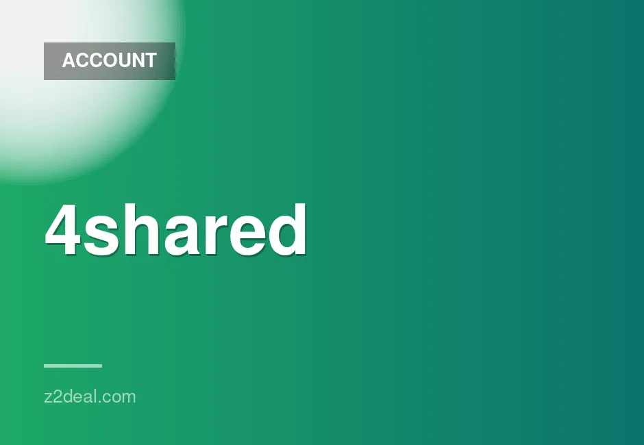 UK 4shared account registration for agents