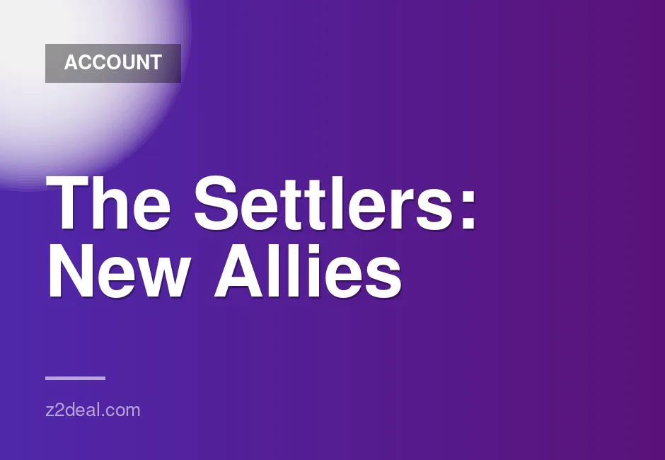 The Settlers: New Allies digital game for Nintendo Switch