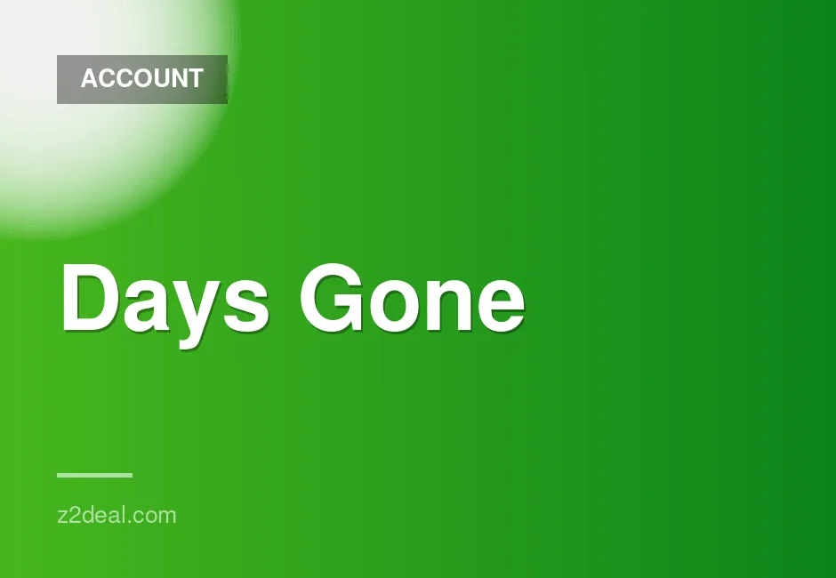 PS5 Days Gone K1 Account Digital Game for Sale