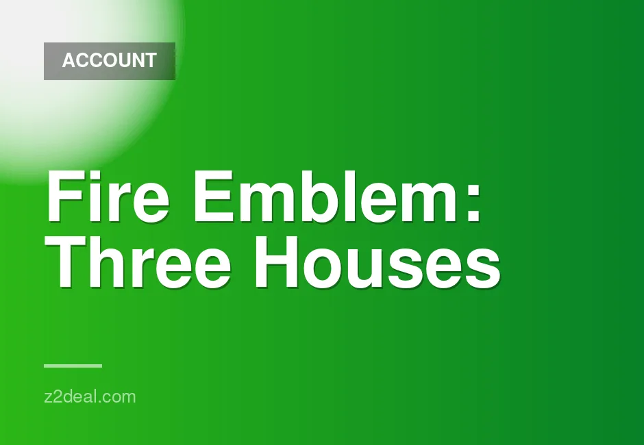 Fire Emblem: Three Houses Digital Game for Switch with DLC and NS Sub-Number