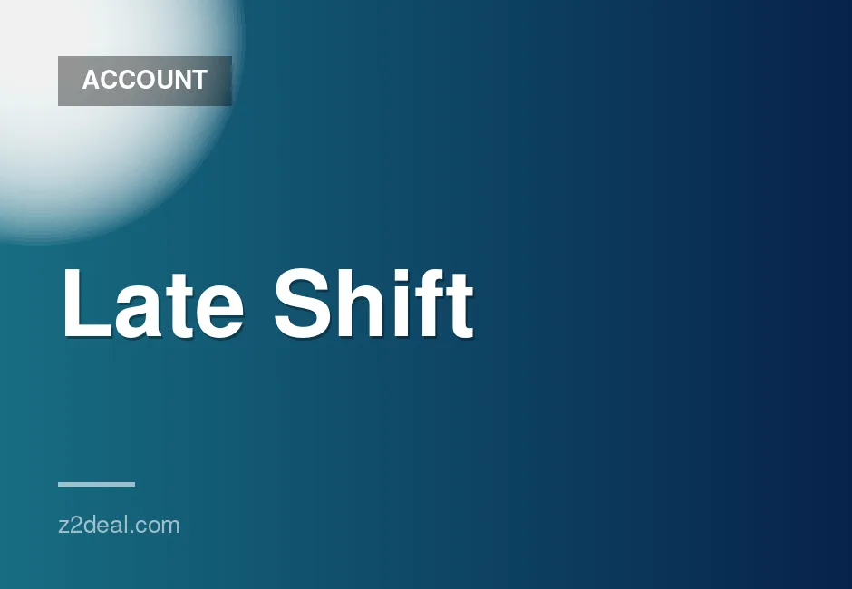 Global Steam Account for Late Shift