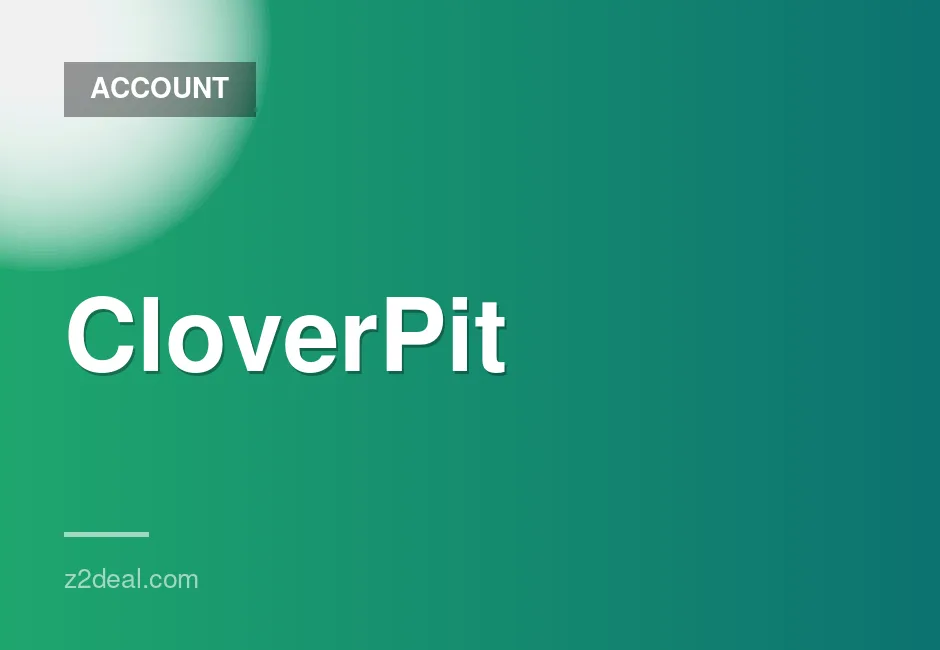 CloverPit Digital Marketplace Accounts for Sale