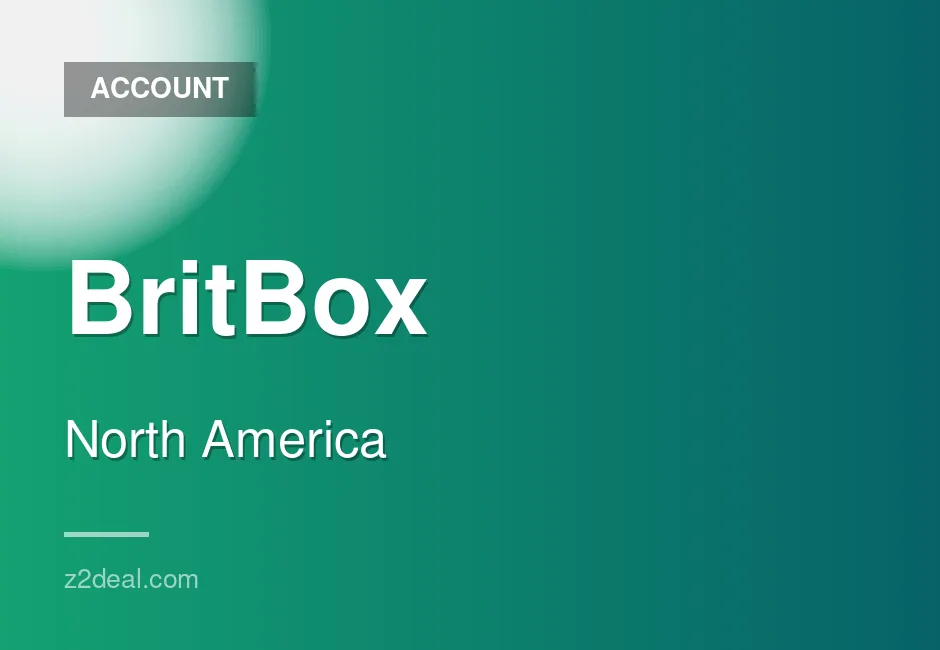 BritBox USA Subscription - 6 Month Warranty - Shared Access