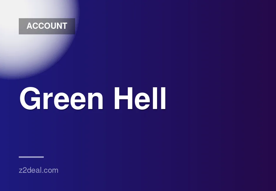 Affordable Green Hell Steam Account for Sale