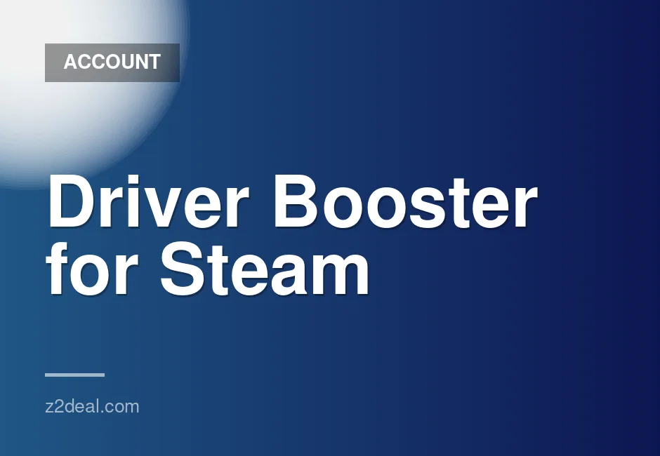 Driver Booster 12 Pro Activation Key for Steam - 1 Year Subscription with Game Booster