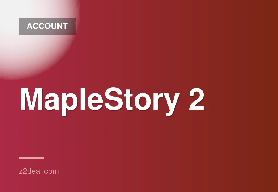 MapleStory 2 New Account on Korea Server with Full Access and Guarantee