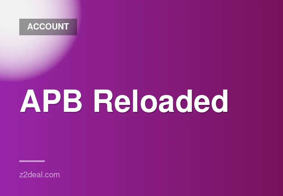 One-Year-Old APB Reloaded Account with Email Access - Perfect for New Players