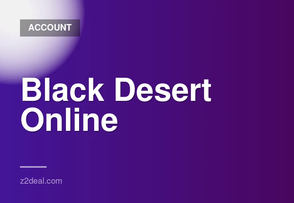 Black Desert Online Account with Full Access [Steam] | Instant Delivery and Warranty
