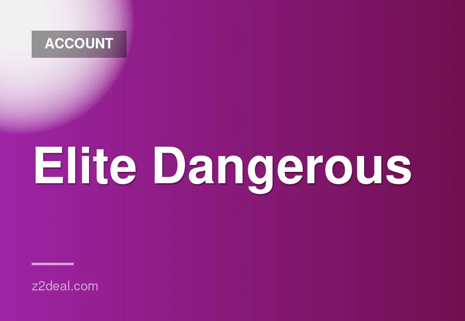 Elite Dangerous Steam Account with Full Access and Email Change - 0 Hours Played