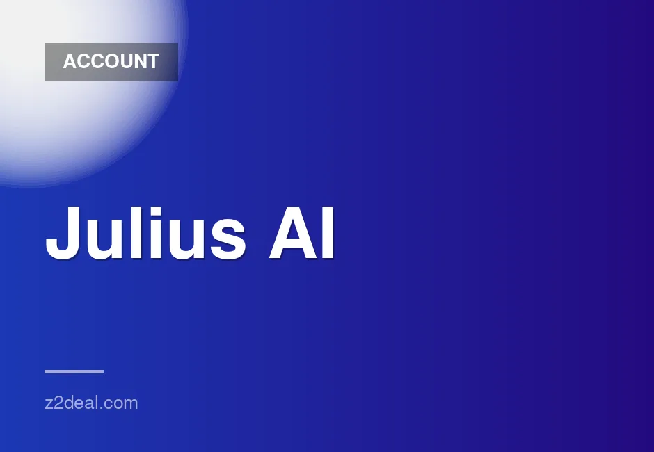 One Month Shared Julius AI Pro Plan Account