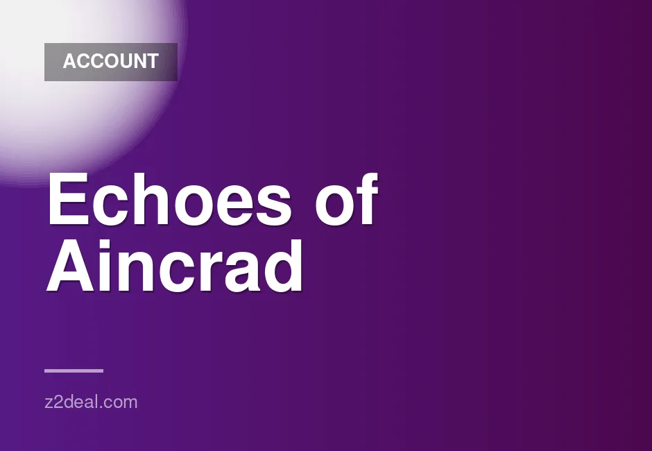 Echoes of Aincrad Deluxe Edition Steam Account with Instant Delivery and Free Game Choice
