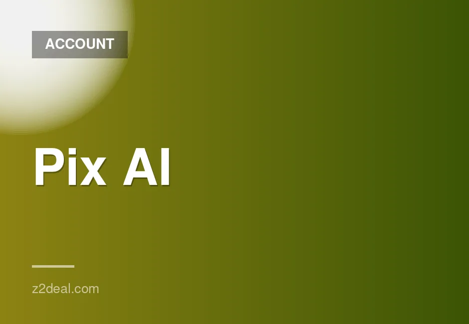 Pix AI Starter Plan - 1 Month Subscription for Private Account Access