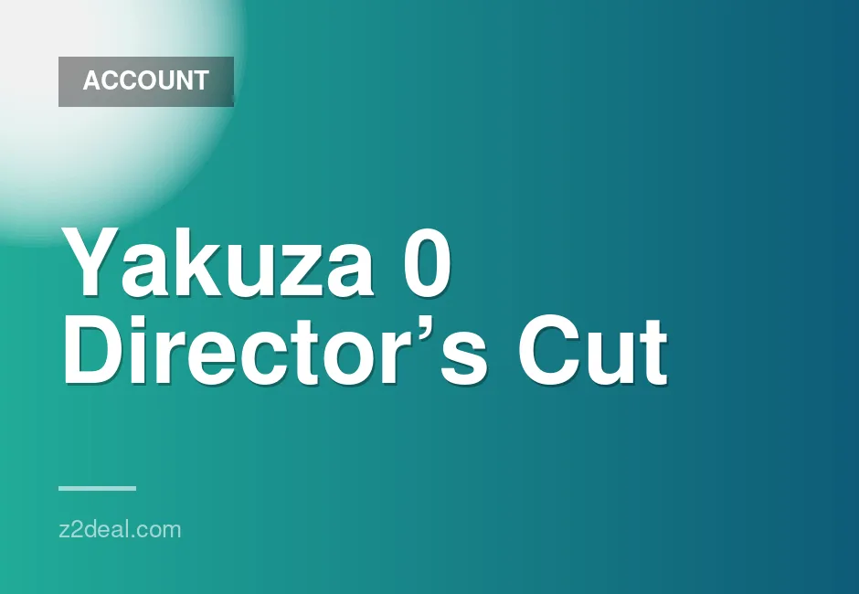 Yakuza 0 Director's Cut digital download for Nintendo Switch with sub-number