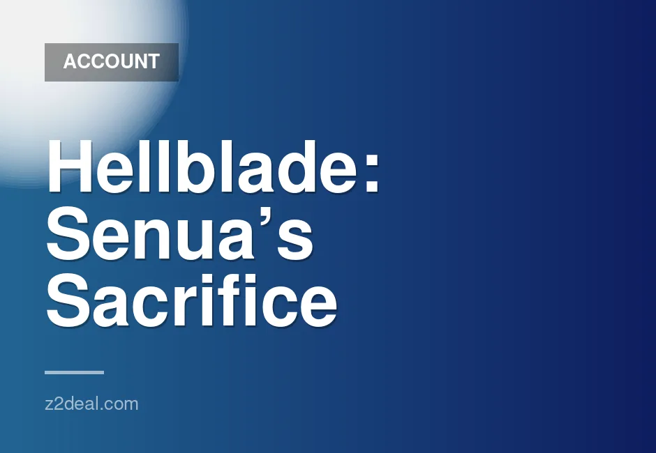 Hellblade: Senua’s Sacrifice Game Accounts for Sale