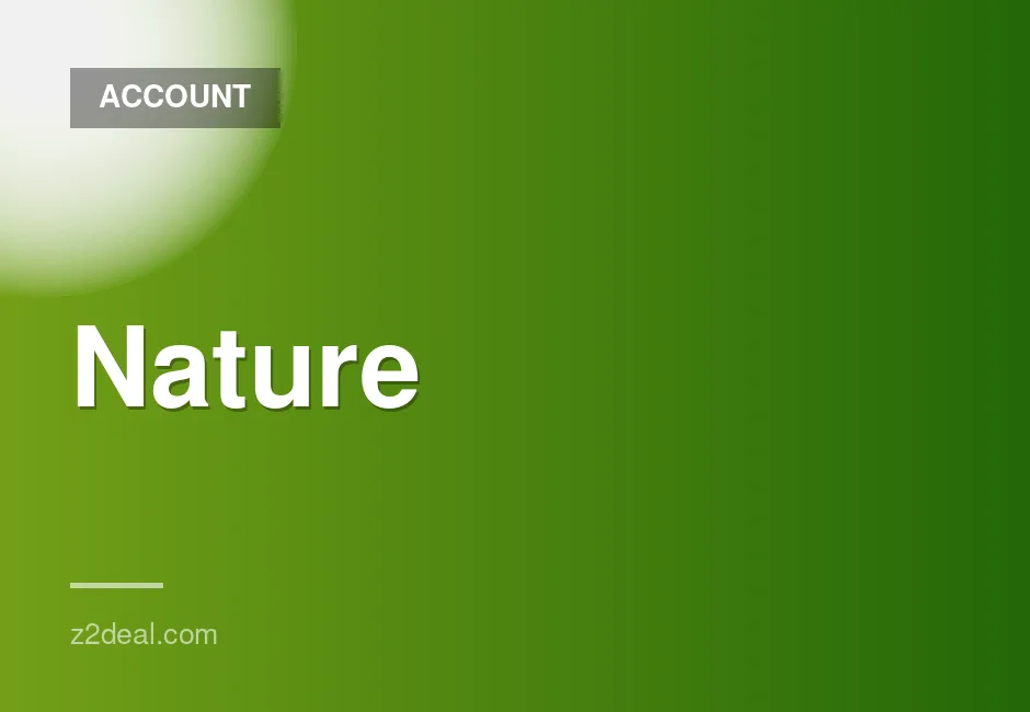 Nature Game Account Registration - France