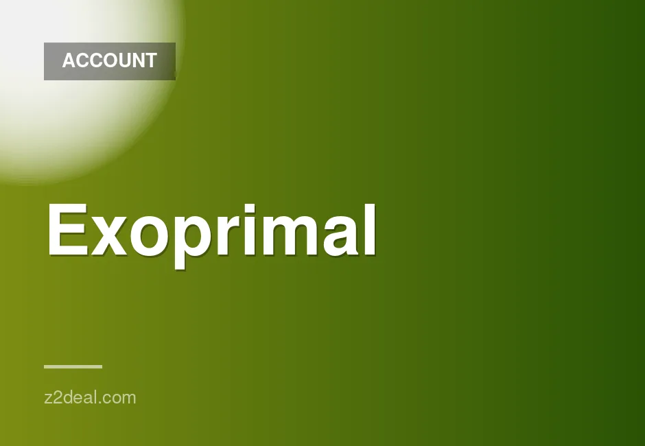 PS5 Exoprimal K1 Account for Digital Games