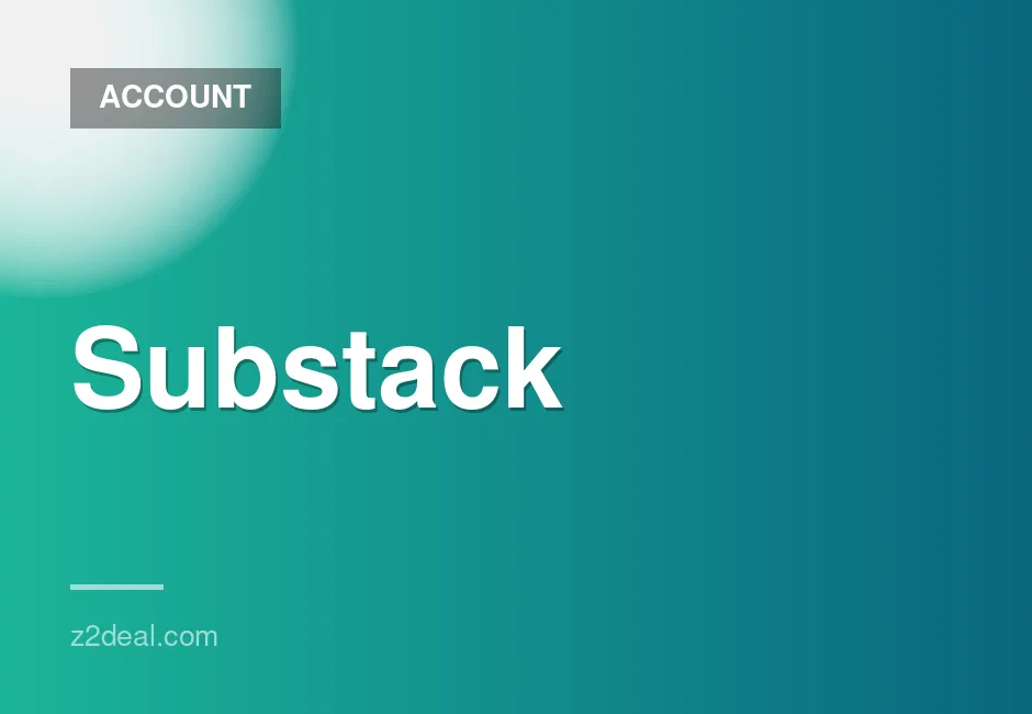 Aged Substack Account (2016-2023) with Full Access and Fast Delivery