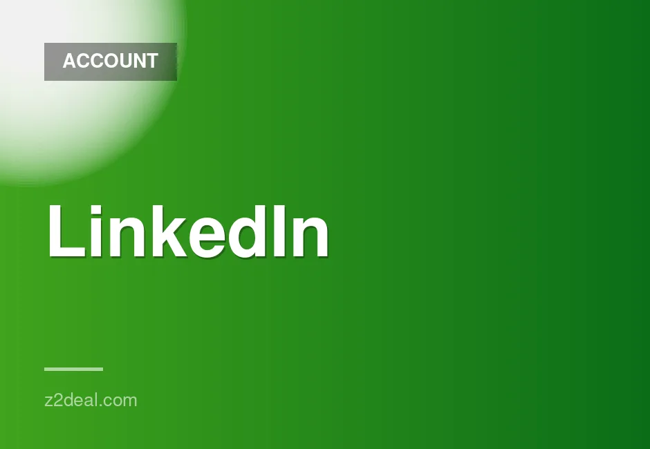 LinkedIn Account for Sale - 1-2 years old, 2FA enabled with recovery codes included