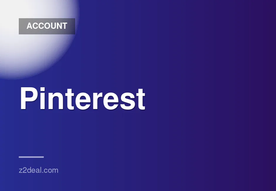 Pinterest Account - Phone-verified, 2+ years old, Aged and trusted