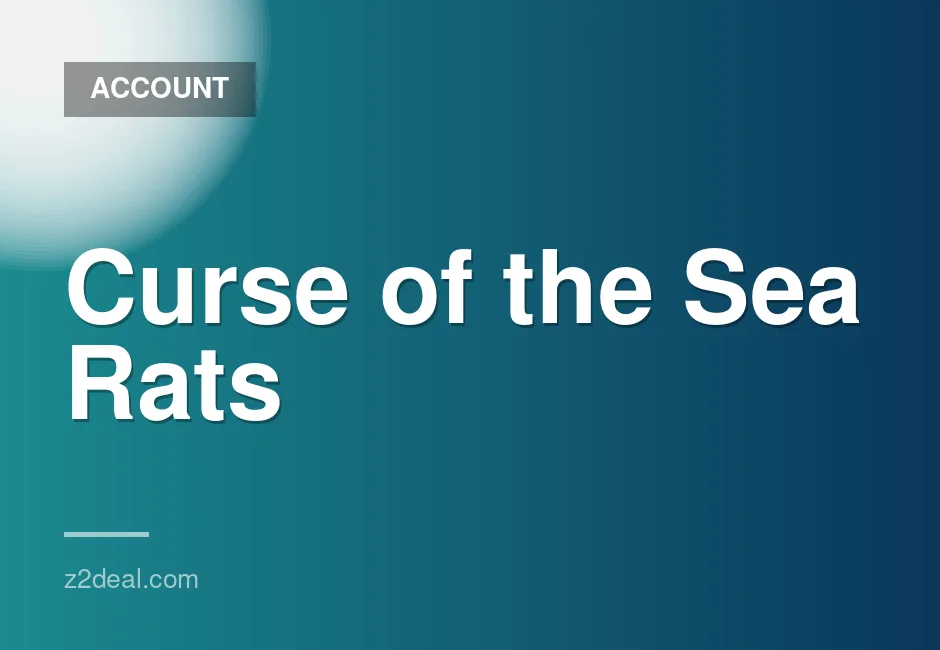New Steam Account for Curse of the Sea Rats - 0 Hours Played, Data Changeable, Quick Delivery