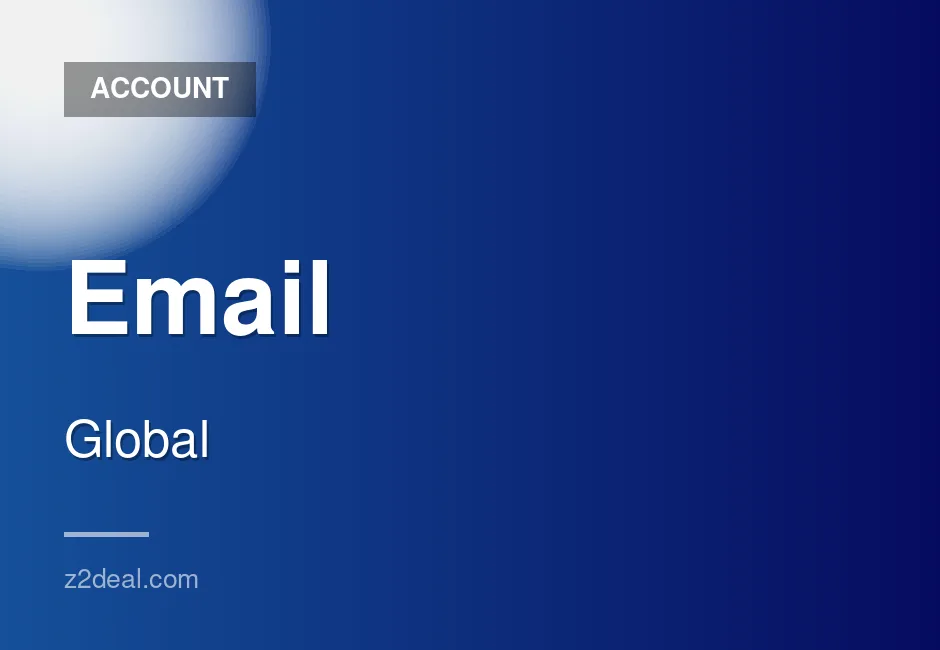 Premium Email Account - Premium Quality - Login Token Included - Checked Before Delivery