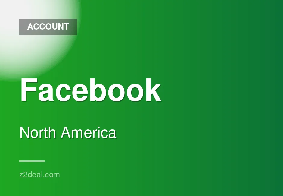 Quality Facebook Account - Registered in 2025 - USA Registered - Email Included - Checked Before Delivery