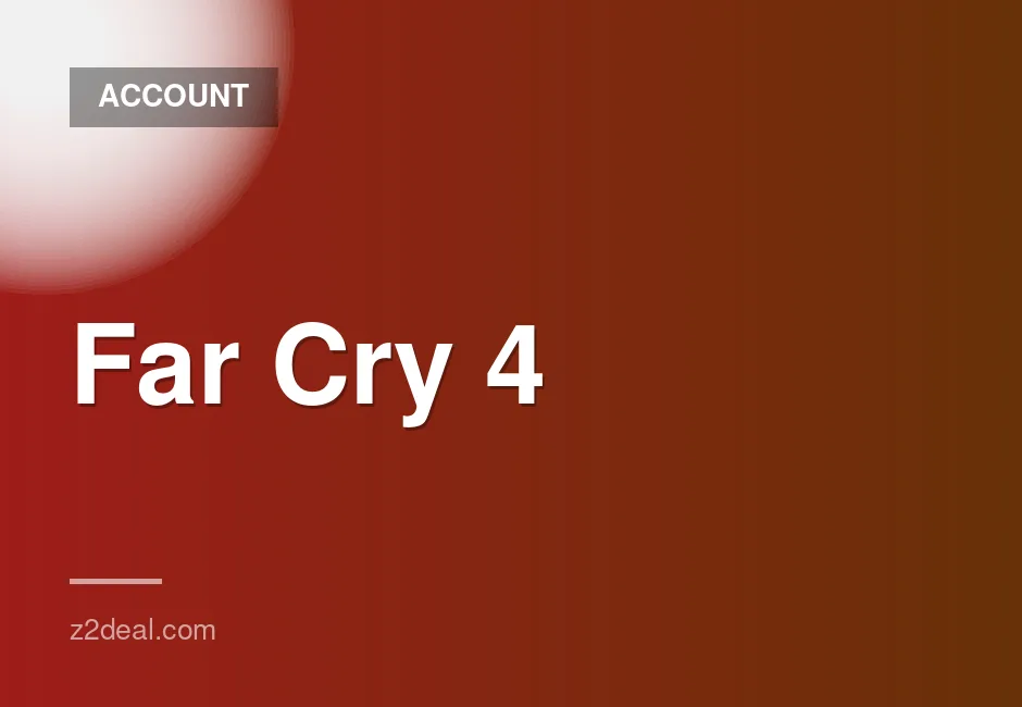 30-Day Shared Offline Far Cry 4 Gold Steam Account