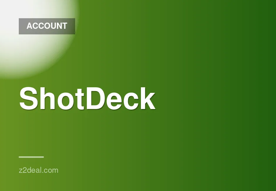 12-month stable shared ShotDeck member accounts with unlimited access