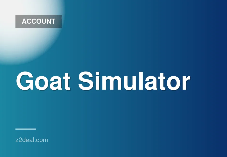 Goat Simulator Steam Account at the Best Price