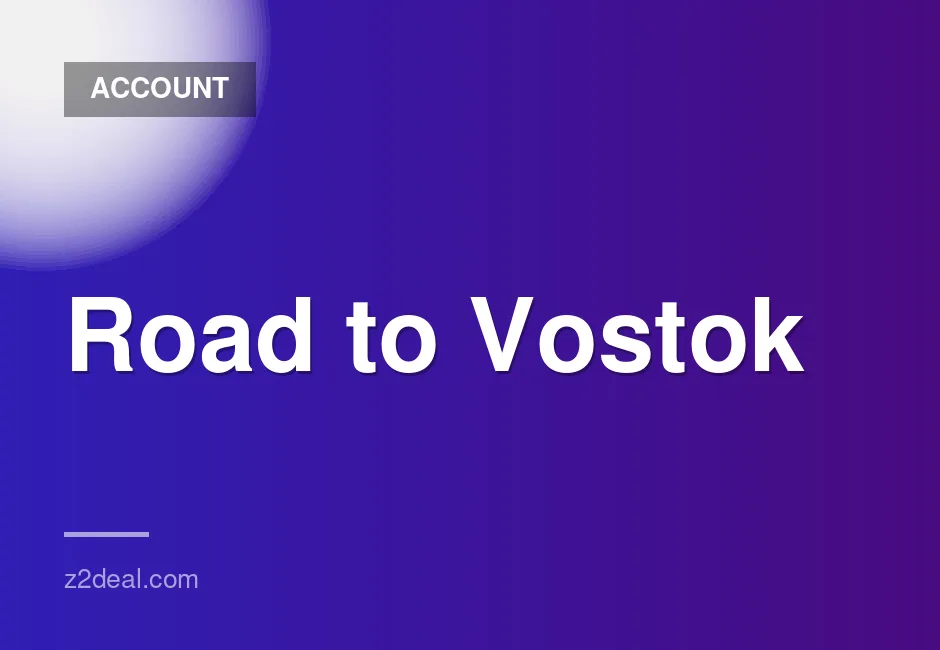 Road to Vostok Steam Account for Offline Play