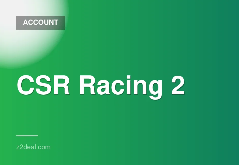 CSR Racing 2 iOS account with 100 fusions for every car available