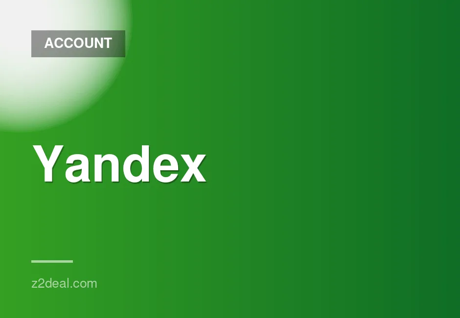 Yandex accounts with SMS verification and active email features for personal or business use