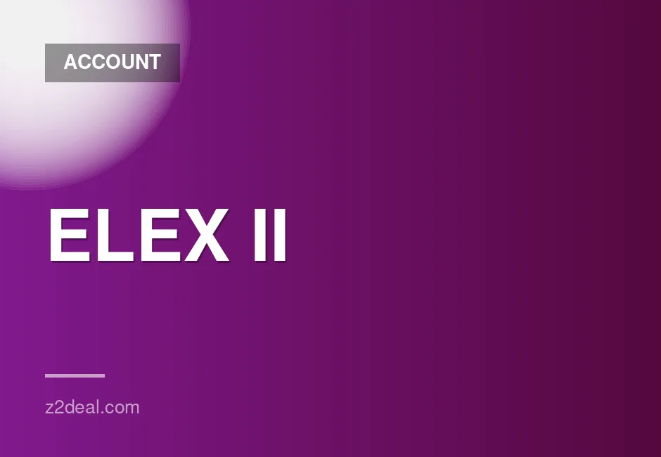 New Steam Account for ELEX II with 0 Hours Played, Data Change Available, Quick Delivery