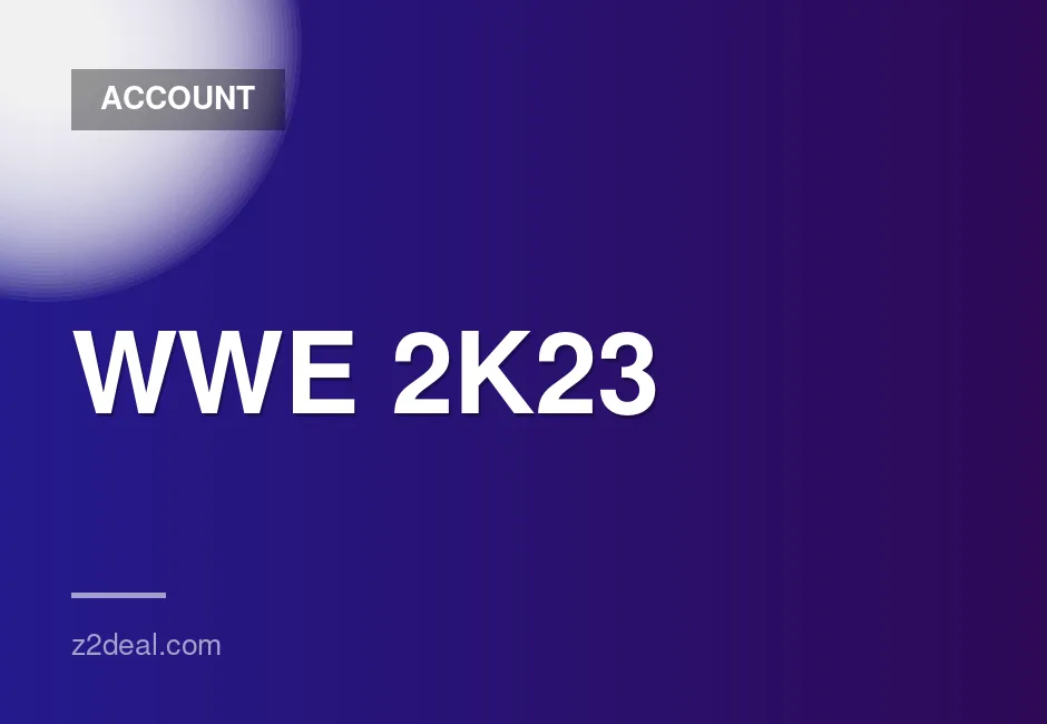 WWE 2K23 PS5 Account for Sale - Digital Game Access - Same-Day Service & Reliable Service