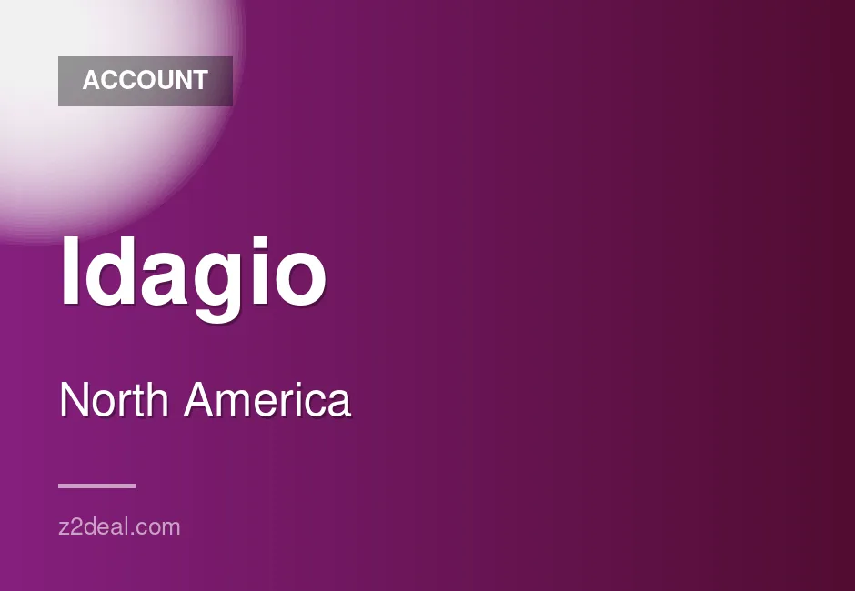 One month Idagio Premium subscription for private USA account, globally usable