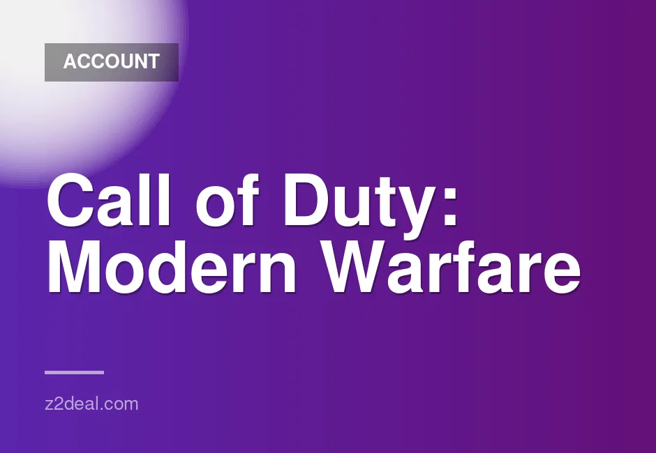 Call of Duty: Modern Warfare 2019 Battle.net Account with Full Access and Bonuses