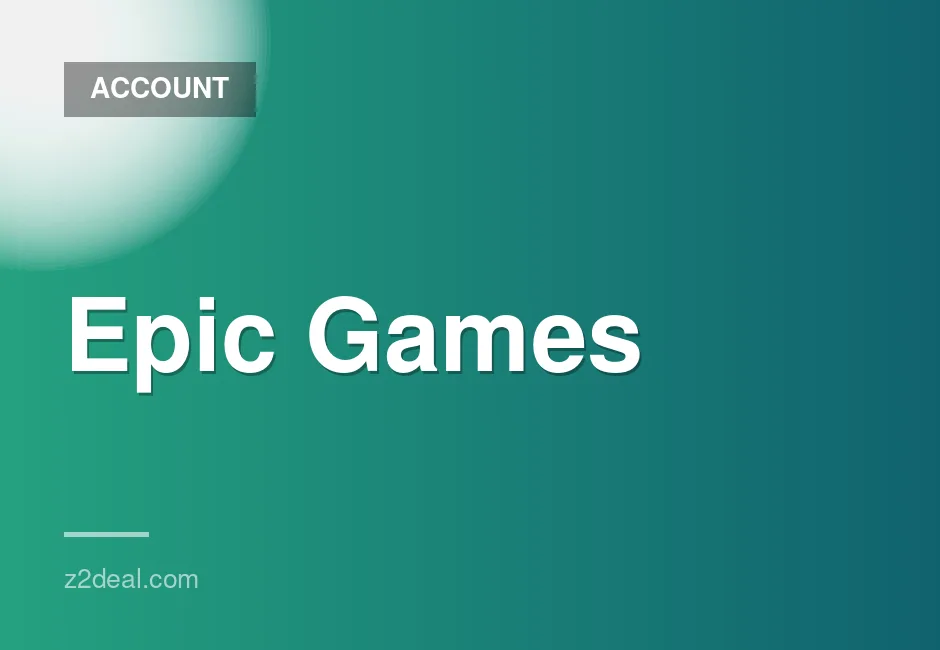 New Epic Games Account from Turkey with Complete Access and Original Email