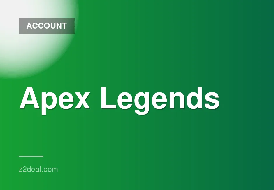 Apex Legends account with levels 200-1000 and full access available