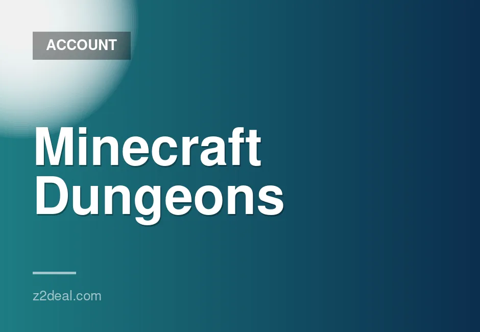 Minecraft Dungeons Steam Account with Full Access for Online Play