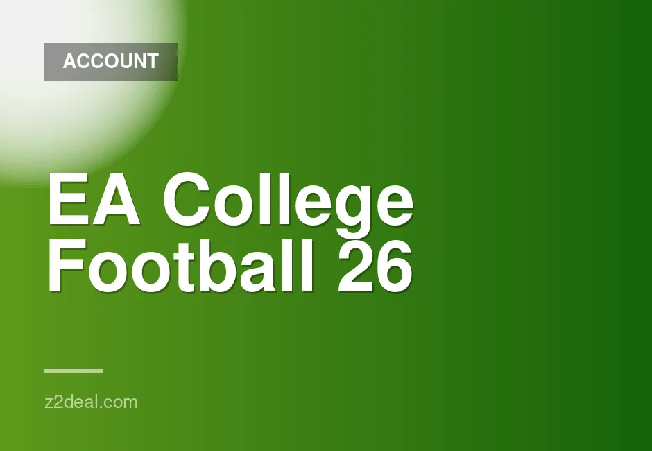 EA College Football 26 Full Game Account for PS4 and PS5