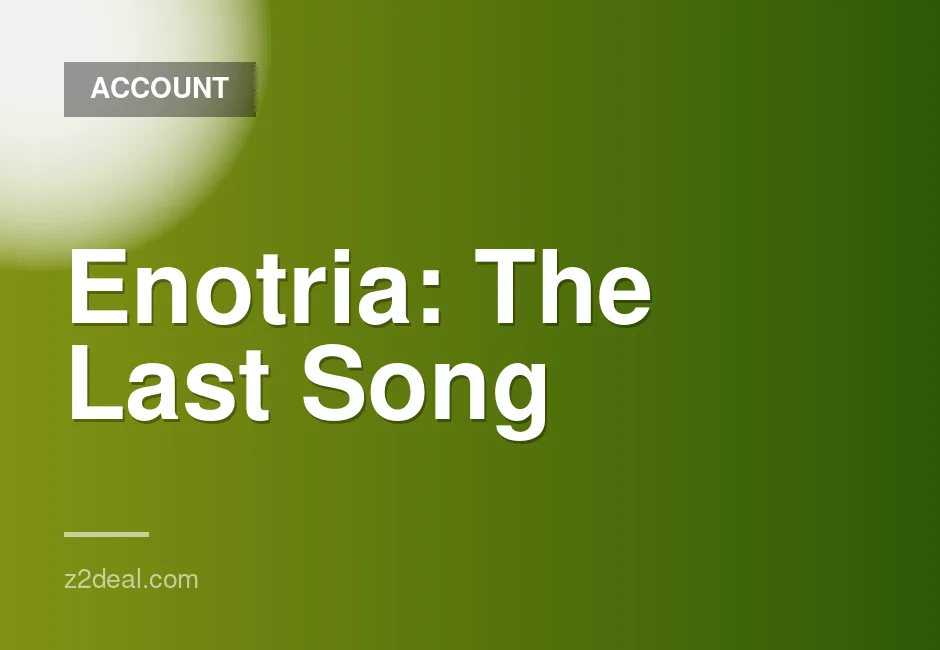 Enotria The Last Song Steam Account for Offline Play